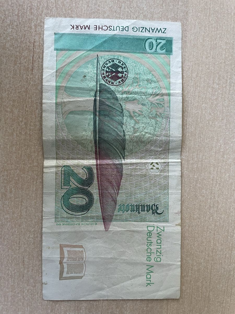 Billets de banque: 20 Deutsche Mark Banknote – D'occasion à Zürich par Campi1000 1