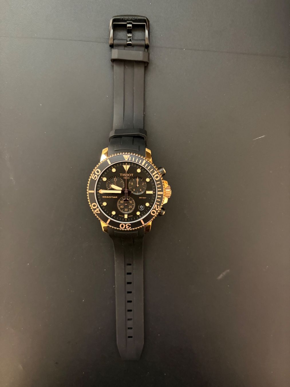 Tissot Orologi: TISSOT SEASTAR 1000 Chronograph – Usato da Affoltern am Albis venduto da Geminic2 4