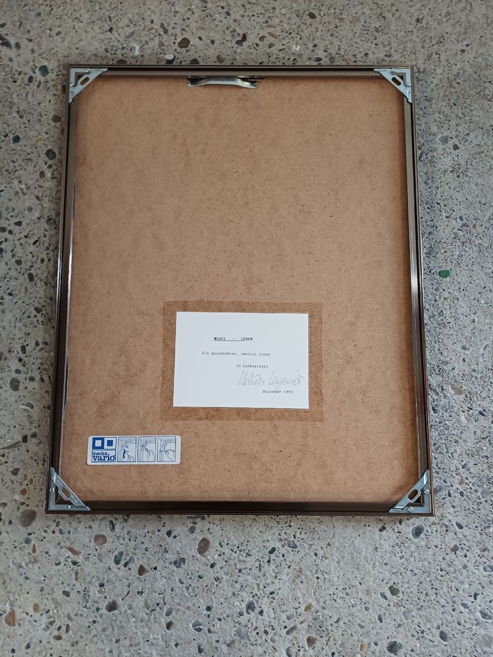 Dipinti: Handsignierte Kunst, K. Lengweiler 1993,  " Original " – Usato da Zuckenriet venduto da Res. 5