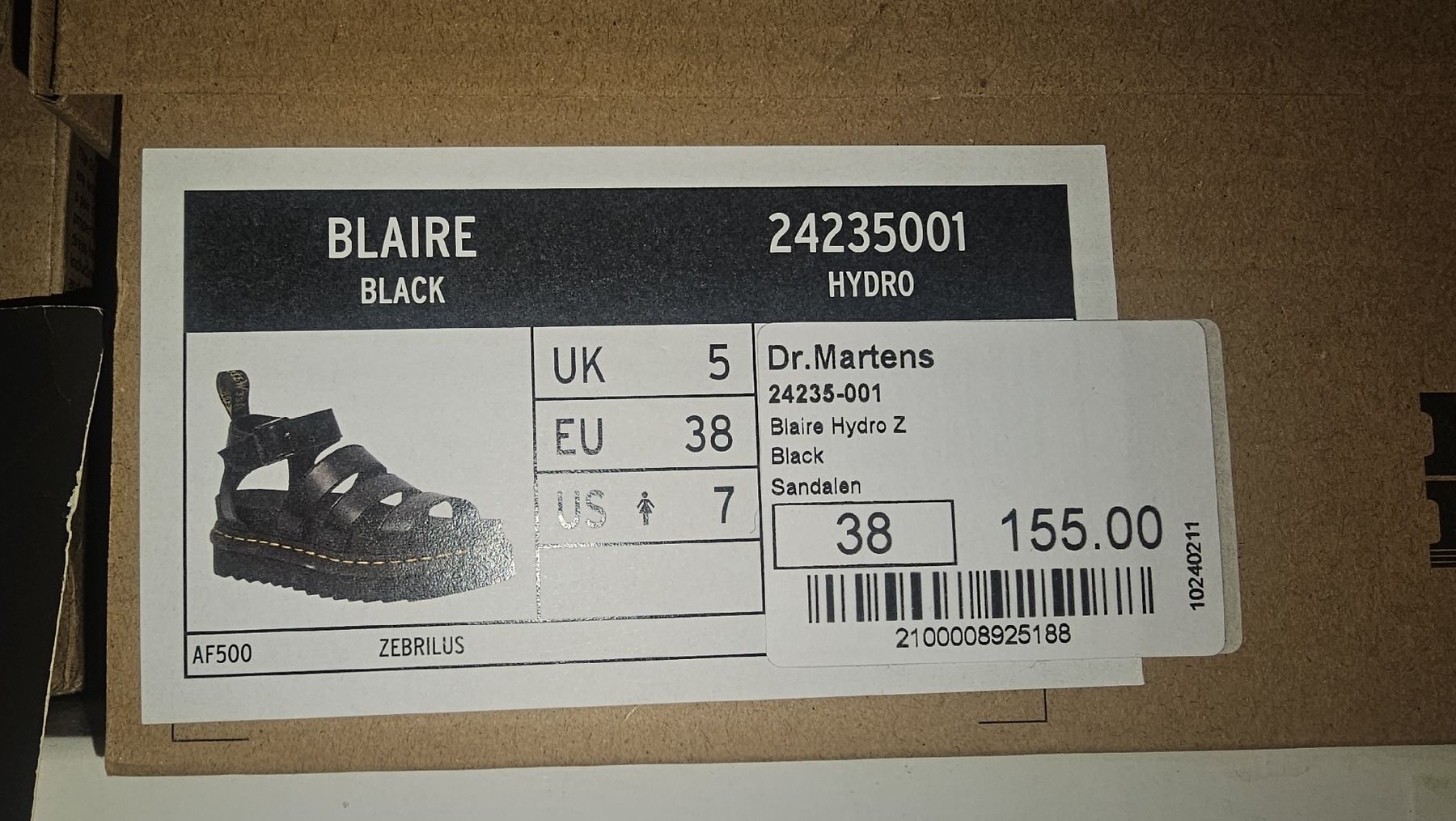 Dr. Martens Scarpe da donna: Dr.Martens Sandalen – Nuovo (secondo la descrizione) da Bern venduto da ynnel02 1