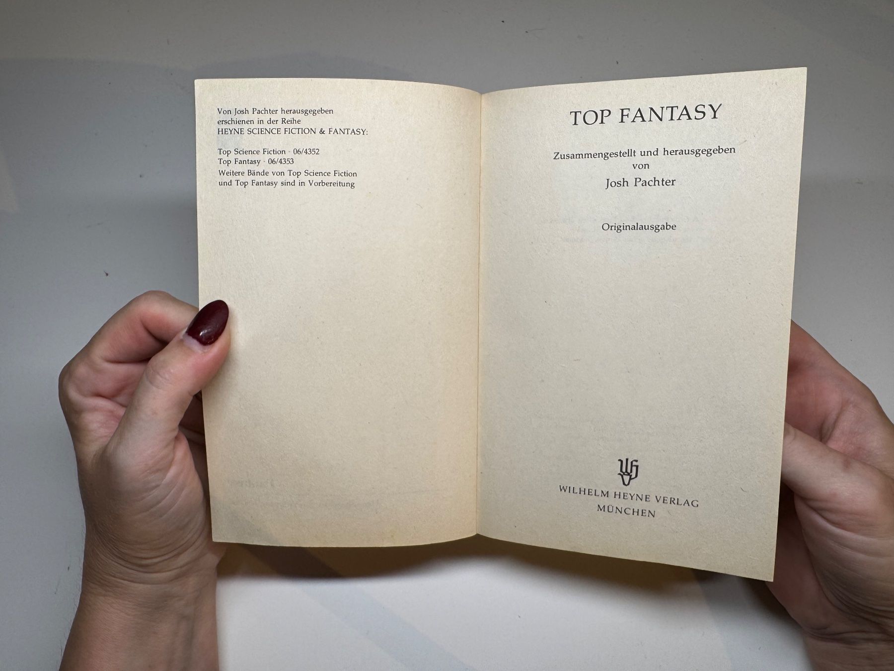 Livres: BUCH: Top Fantasy – D'occasion à Grosswangen par Deutsche_Romane 2