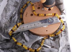 Bernstein Wüfel   47cm kette mit Verschluss    Räumung (1)