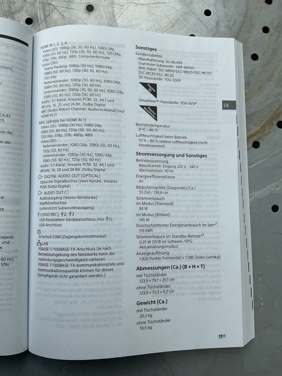 Fernseher: Sony TV – Neu (gemäss Beschreibung) aus Belp von _b9mc 2