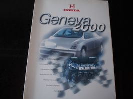HONDA Pressemappe 2000