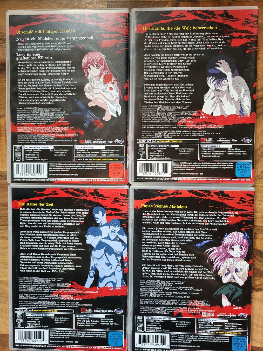 Tous les DVDs: Elfen Lied und Devil May Cry Anime DVD Komplett – D'occasion à Gossau SG par Bonitoflocken 2