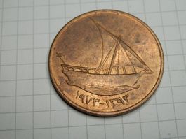 Vereinigte Arabische Emirate  10 Fils, 1973
