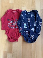 2er Set Weihnachtsbodies Grösse 74/80