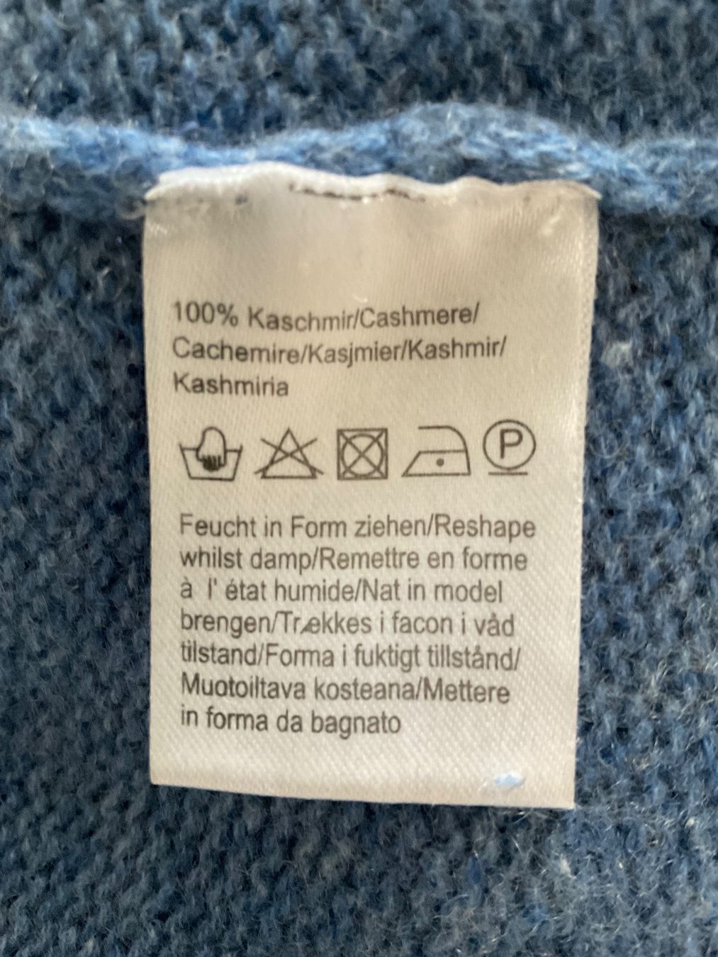 Peter Hahn Pullover & Sweatshirts: Peter Hahn 100% Kaschmir Pullover Gr S indigo blau – Gebraucht aus Urdorf von alda02 5