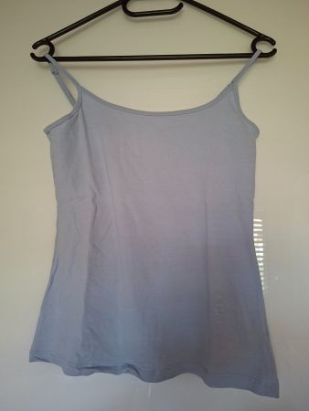 Trägertop Saltedbasics Grösse M blau guter Zustand