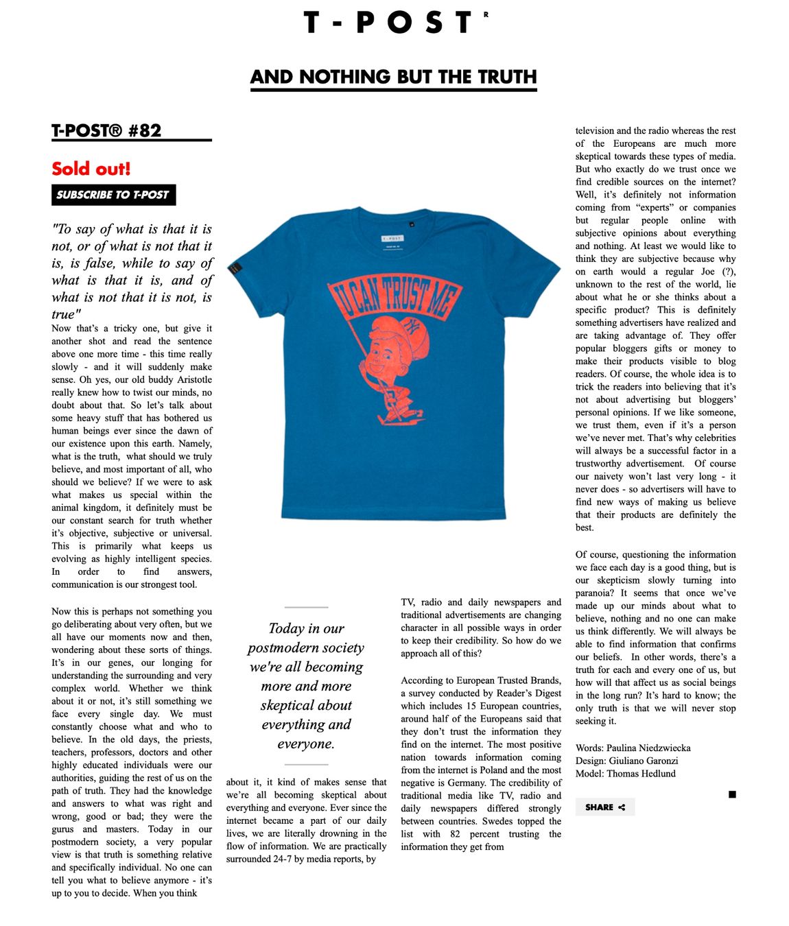 T-shirt: T-post.com Special T-Shirts mit Background - Grösse M – Nuovo (secondo la descrizione) da Münsingen venduto da Omasaki