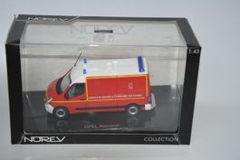 Opel Movano Pompiers VSAV , Norev , 1:43