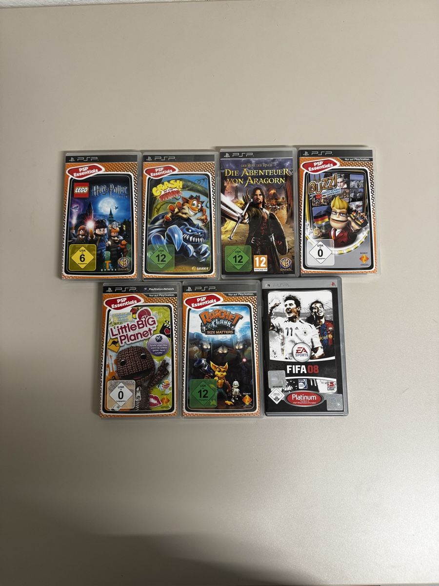 Sony Giochi: PSP Spiele 7er Bundle guter Zustand – Usato da Zürich venduto da Nobs1 1