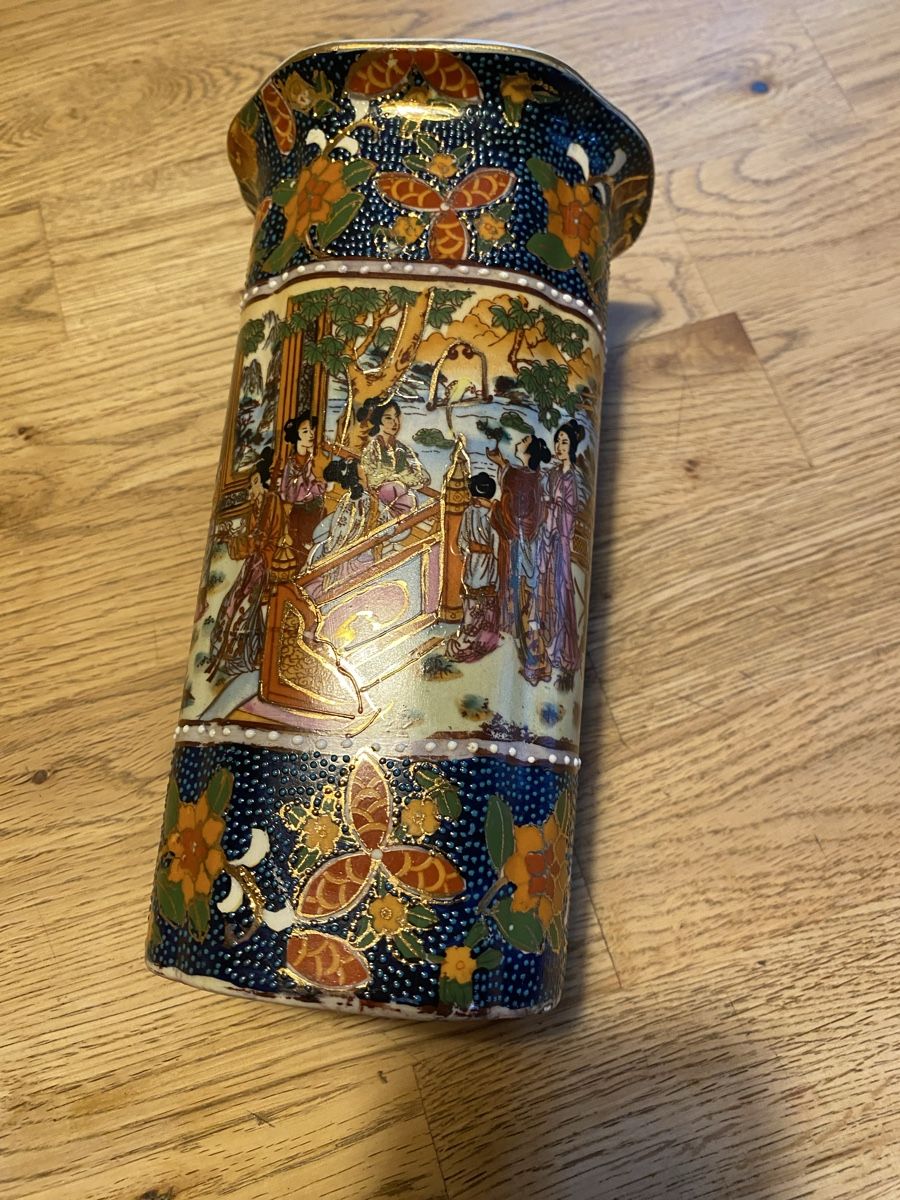 Vasi & Recipienti: Asiatische Vase Satsuma Style – Usato da Flawil venduto da Naphtali 1
