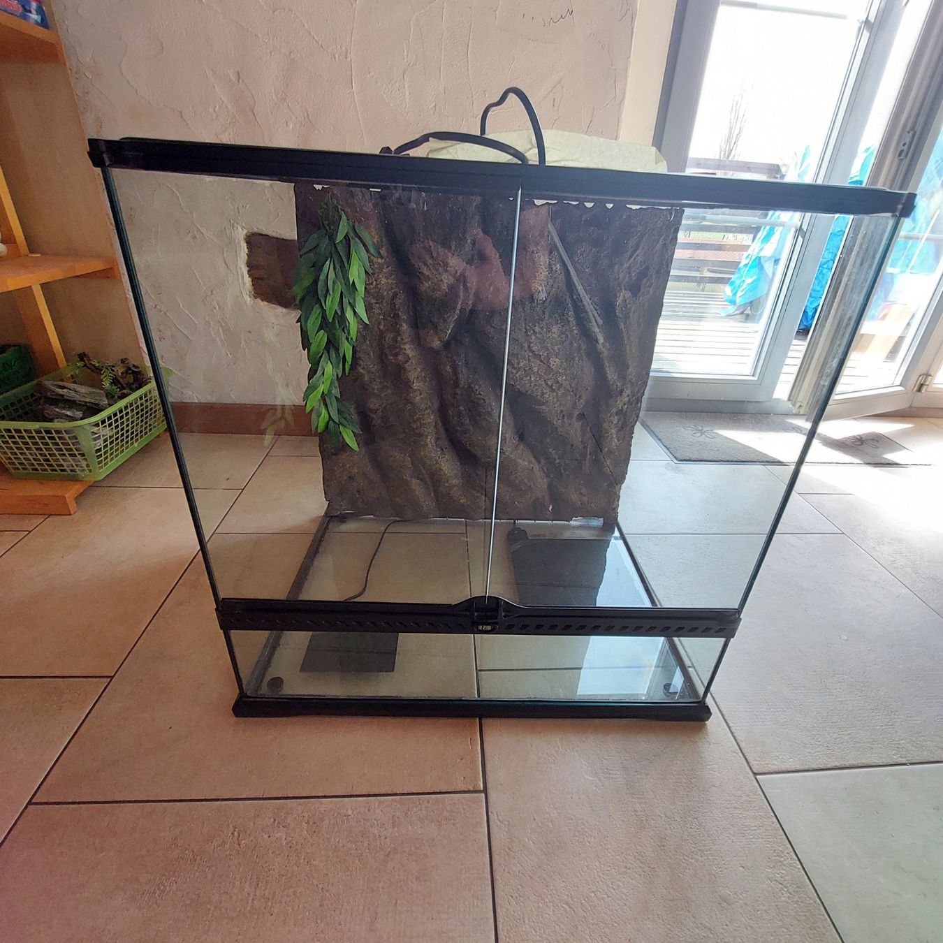 Exo terra Terrario: Terrarium 60/45cm. H: 60cm – Usato da Saubraz venduto da mon_7965 1