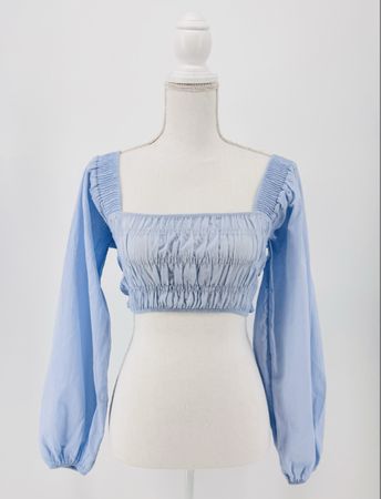 # WOMAN - Crop Bluse ,,NEW‘‘ Gr. S - BERSHKA #