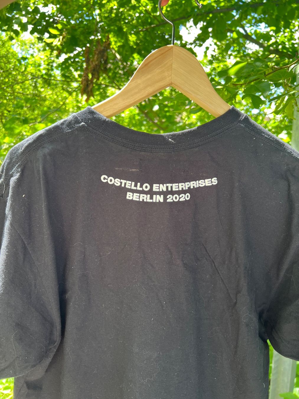 T-shirt: Schwarzes Costello T-Shirt Gr. L – Usato da Häfelfingen venduto da jul_g7r8 2