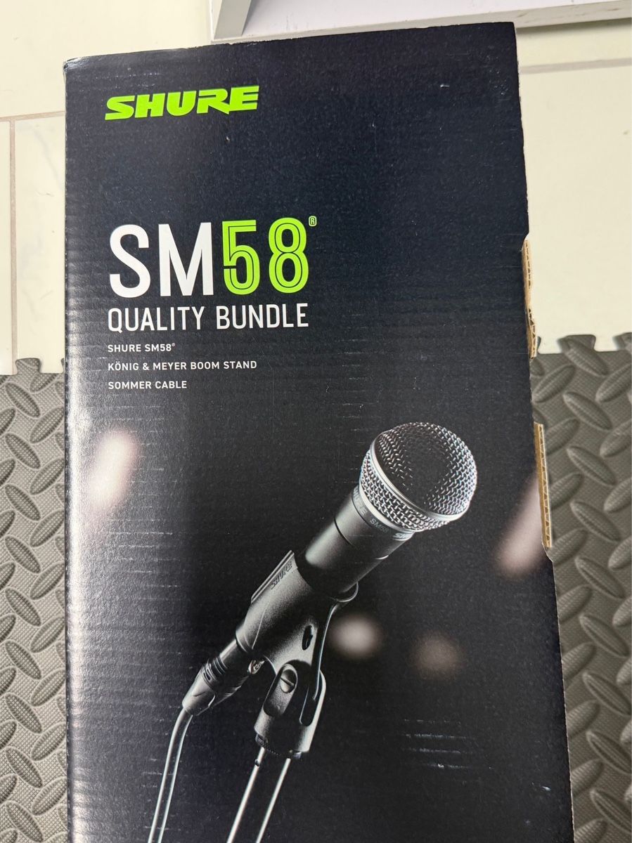 Shure Mikrofone: Shure SM58 Quality Bundle – Neu und originalverpackt aus Winterthur von Avanesh