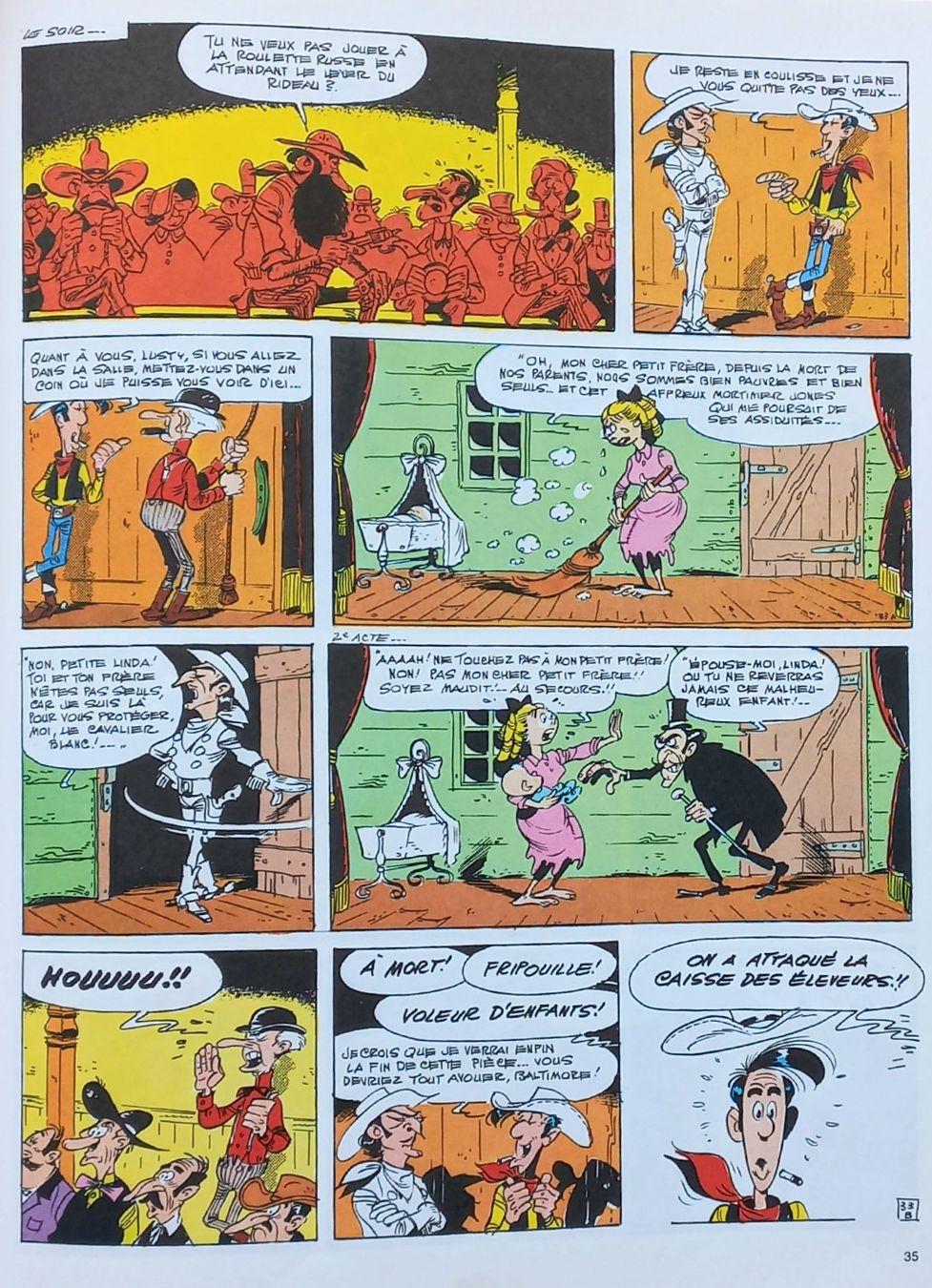 Comics: BD Comic - Lucky Luke - Le Cavalier Blanc - français – Gebraucht aus Niederuzwil von lubimaja 4