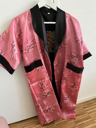 Kimono Style Bademantel