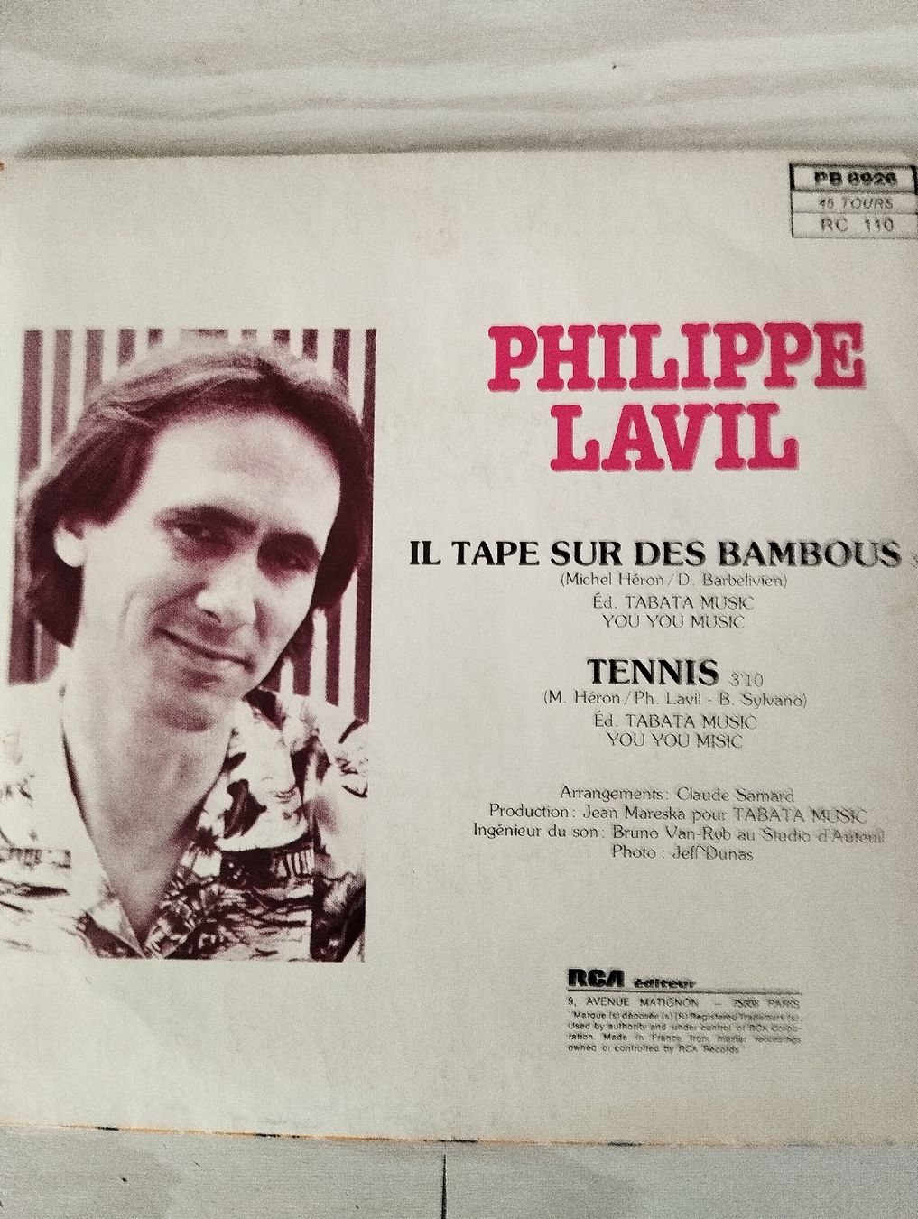 Dischi in vinile: Philippe Lavil 45 tours – Usato da Neuchâtel venduto da rod_b9kq 1