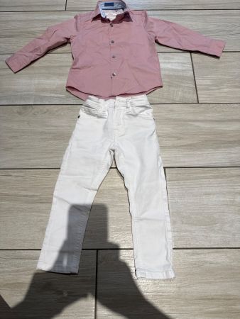Elegantes festliches Outfit 98 Junge, fast wie neu