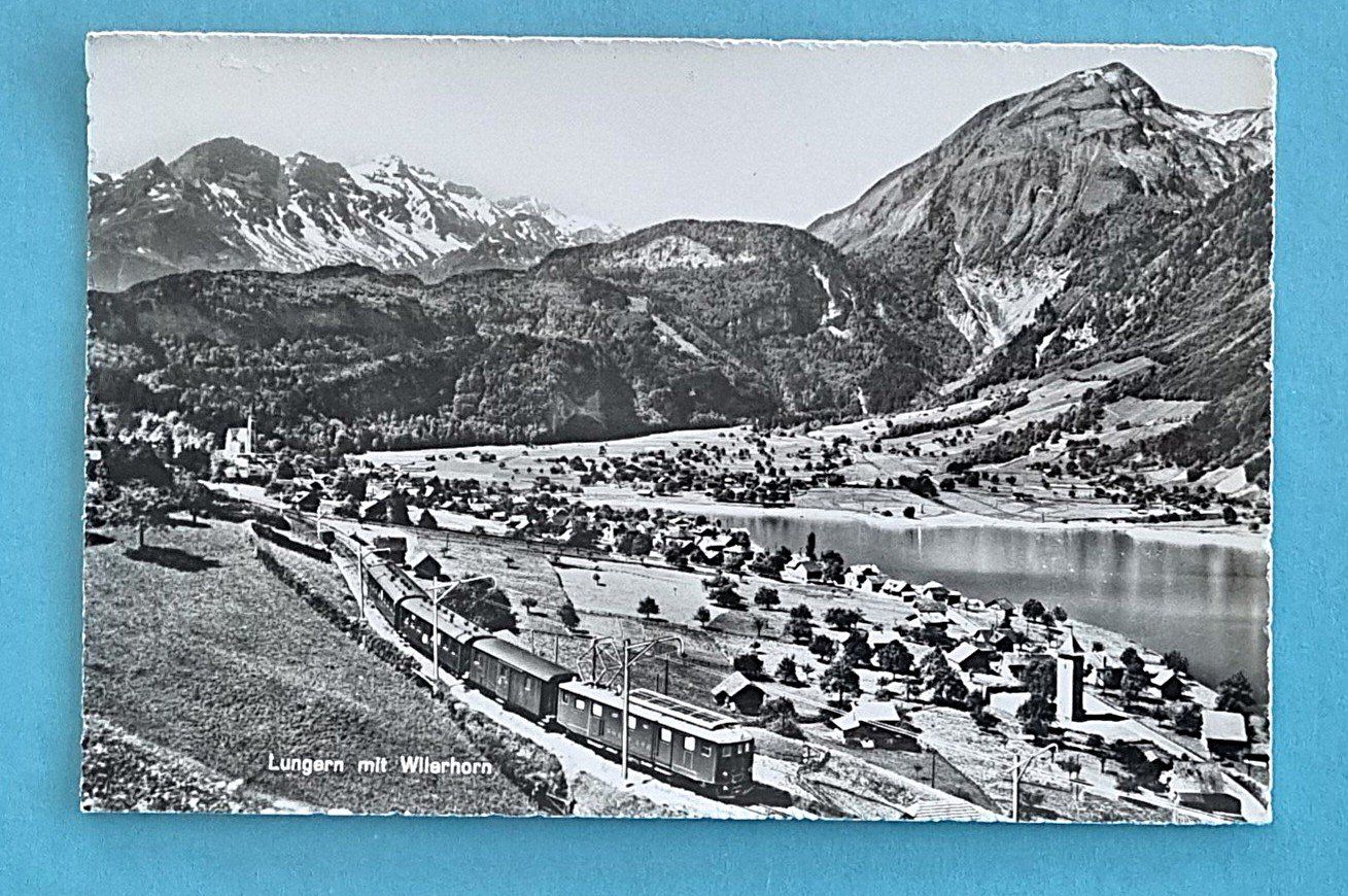 Cartoline postali: Lungern - Eisenbahn - Wilerhornj – Usato da Rothrist venduto da RROENK