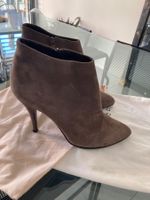 Neue Wildleder-Stiefelette in Grau Grösse 40