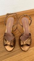 Pumps elegant, golden, neuwertig