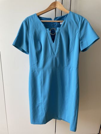 Robe 40 bleu Patrizia Dini