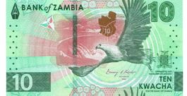 Zambia 10 Kwacha P-New P-62 UNZ