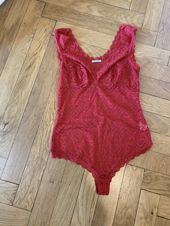 Body en dentelle rouge intimissimi