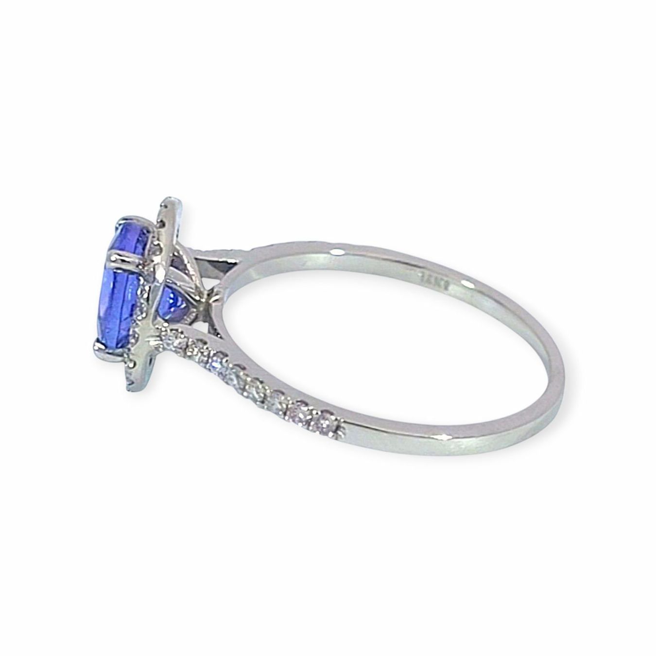 Anelli: Tansanit-Ring 14k Weissgold 1,79ct – Nuovo e nell'imballaggio originale da Illnau venduto da Juwelier_Mahler_GmbH 2
