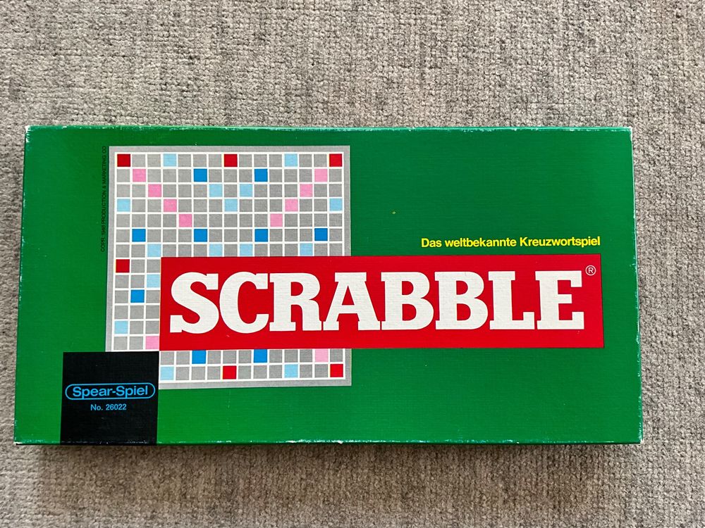 Scrabble mit Holzbuchstaben | Kaufen auf Ricardo