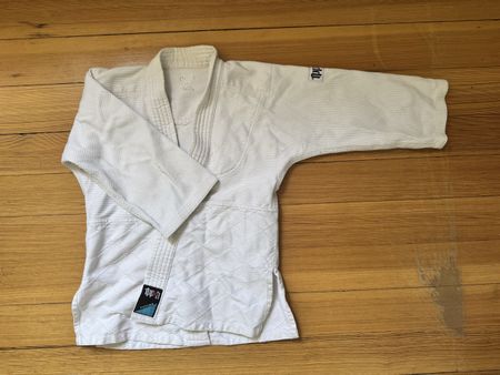 Kinder Judogi Gr. 130, Weiss