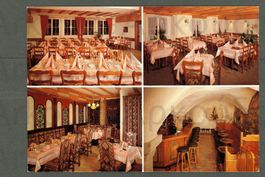 AK Biel BE Restaurant „Rathaus“,Bieler-Altstadt,4-Bild ≈1970