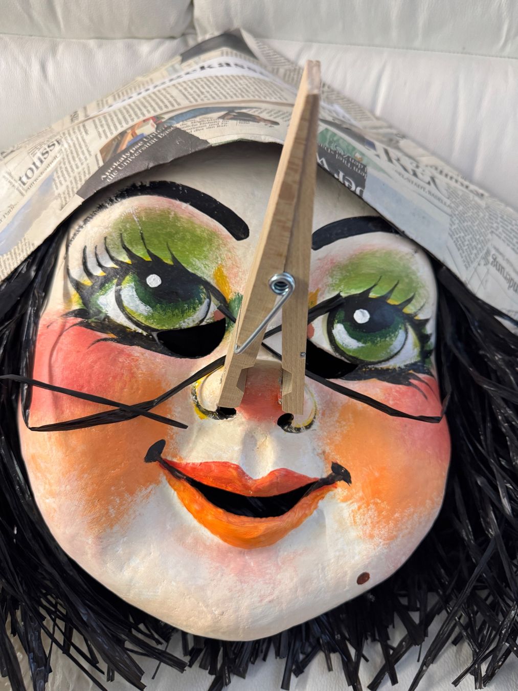 Maschere: Fasnacht Larve aus Basel – Usato da Basel venduto da sch_9g6x 4