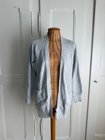 GARAGE - Strickjacke hellgrau XS