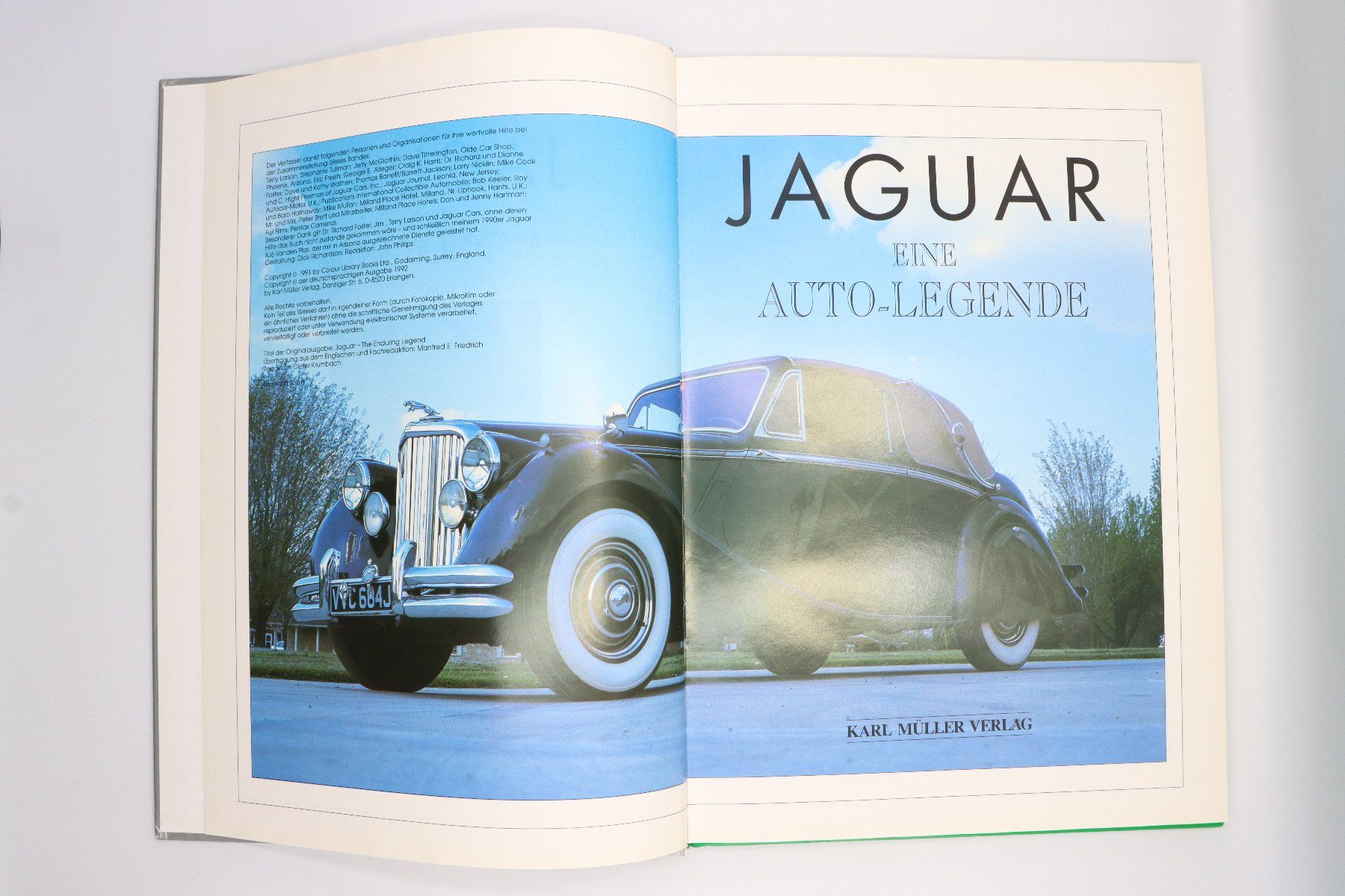 Libri: Jaguar Eine Auto Legende Hardcover Buch 1992 – Usato da Bühl b.Aarberg venduto da Collectorpassions 2