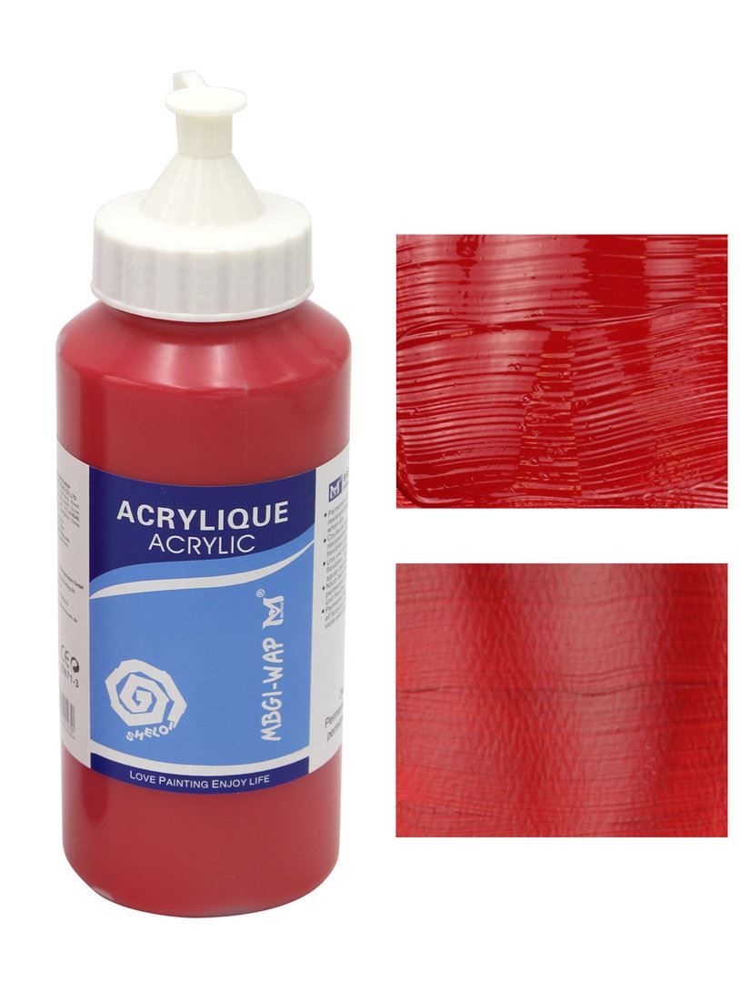 Farben: Acylfarbe Magi Colours 500 ml rot – Neu und originalverpackt aus Escholzmatt von crazyteam 1