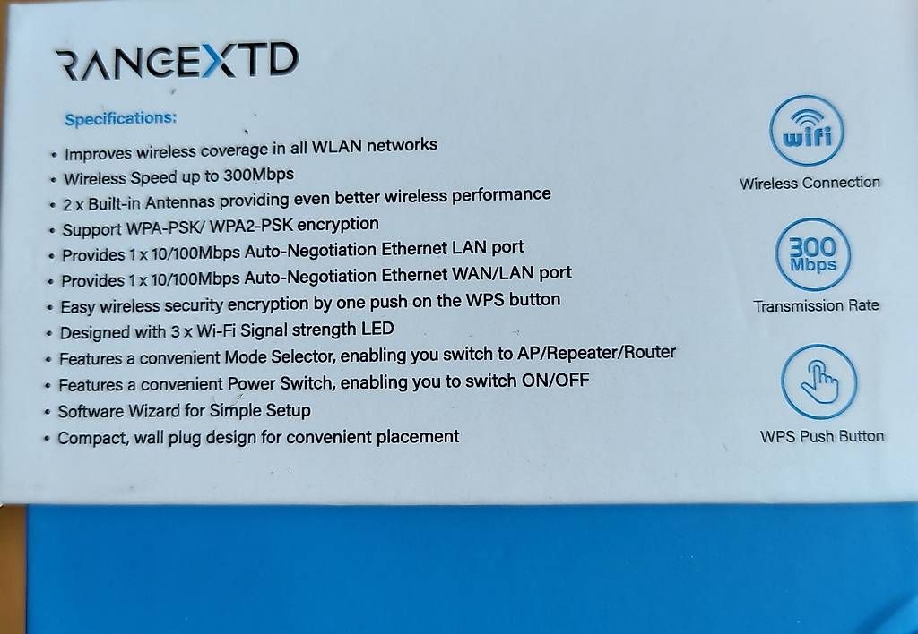 WiFi: WiFi Range Extender – Usato da Gsteigwiler venduto da timba51 2