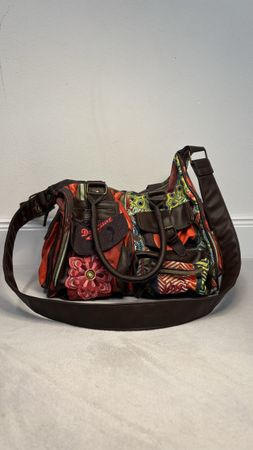 Sac à bandoulière Desigual multicolore jamais utilisé 
