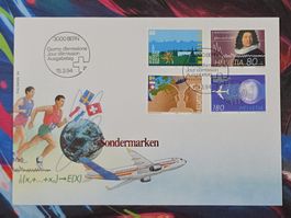 CL27 Enveloppe + Timbre Suisse 1994