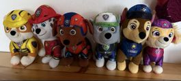 paw patrol stofftier set