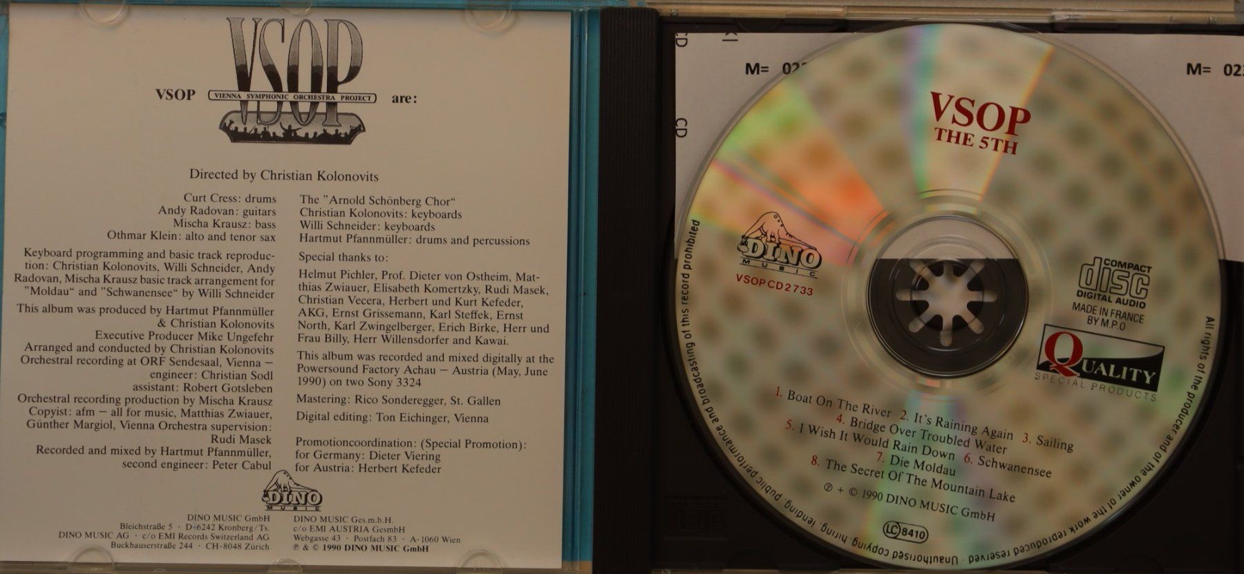 CDs: VSOP  - The 5TH – D'occasion à Luzern par CONTENTI 1