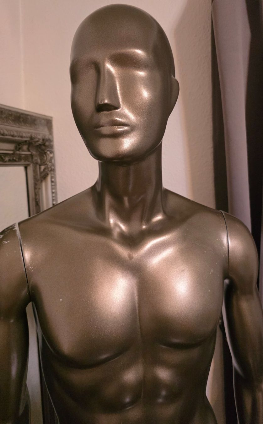 Allestimento di negozi e stand fieristici: Schaufensterpuppe / Mannequin Silber – Usato da Zürich venduto da sirstians000 4