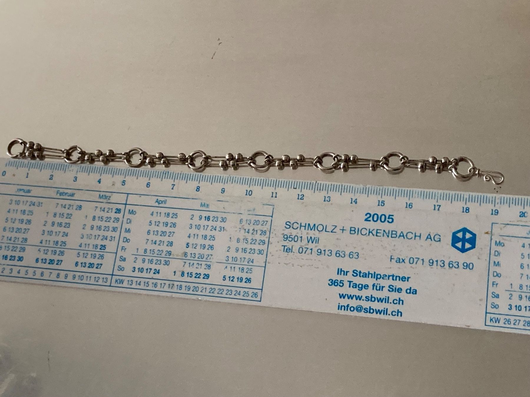 Armbänder & -reifen: Bracelet argenté – Gebraucht aus Marly von Antigona71 4