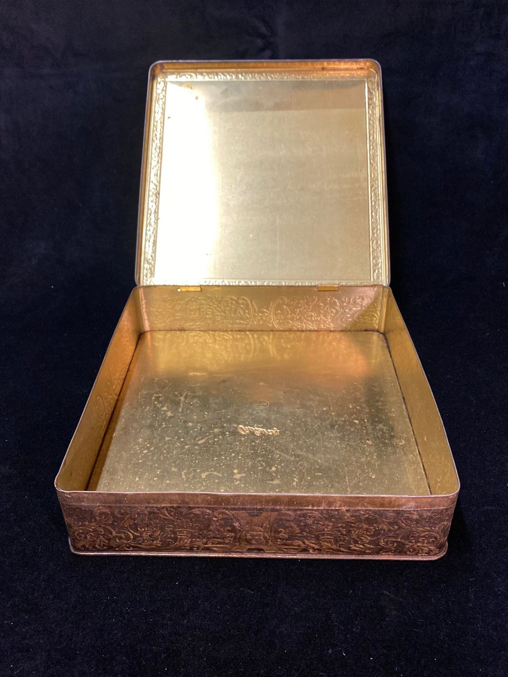 Barattoli: Vintage Blechdose "Oulevay SA", Made in Belgium – Usato da Schaffhausen venduto da VintageCity 5