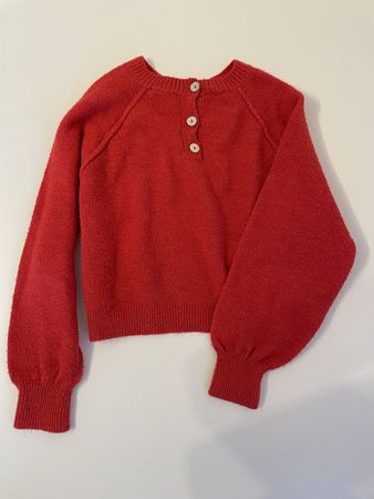 Zara Strickpullover, Gr. S, rot, neuwertig & kuschelig!
