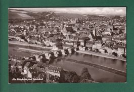 WÜRZBURG - Alte Mainbrücke und Innenstadt