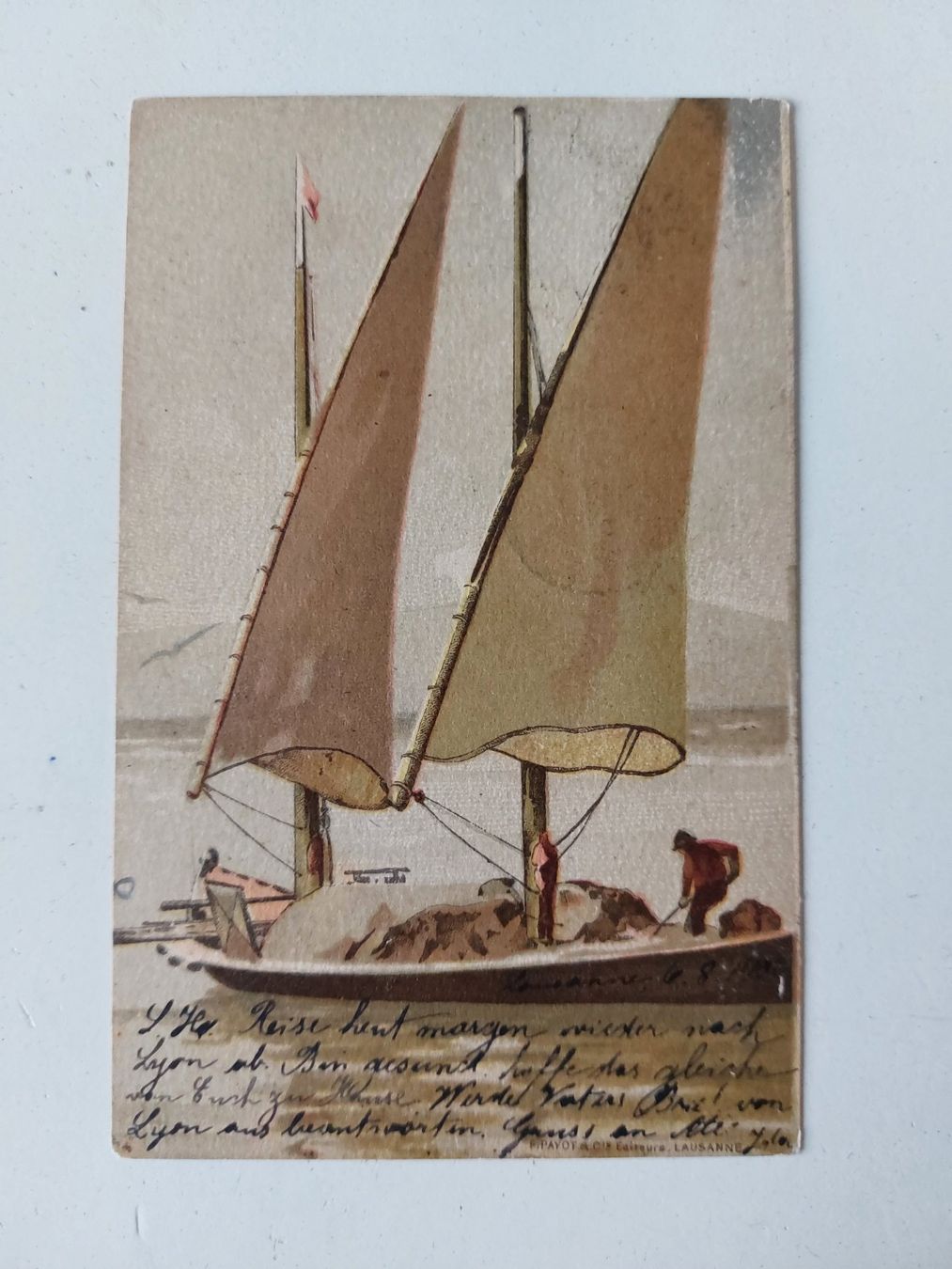 Cartoline postali: AK Ansichtskarte Segelschiff – Usato da Schenkon venduto da Uhu007